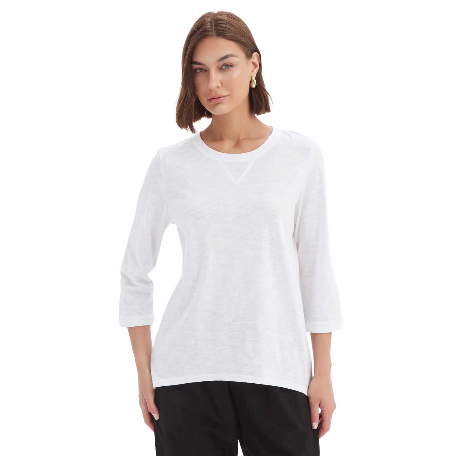 TIRELLI V Insert 3/4 Sleeve Tee